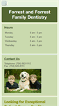Mobile Screenshot of forrestandforrest.com