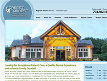 Tablet Screenshot of forrestandforrest.com